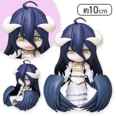 オーバーロード　でふぉるむぷらす　アルベド　フルアクションデフォルメフィギュア