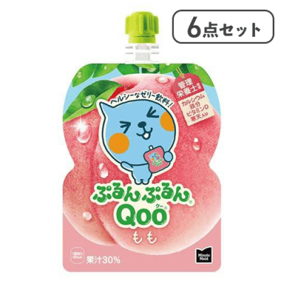 【6点セット】ミニッツQooもも パウチ ※賞味期限:2026/09/15