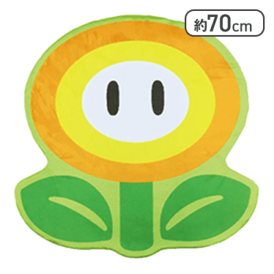 【フラワー】スーパーマリオ フロアマット