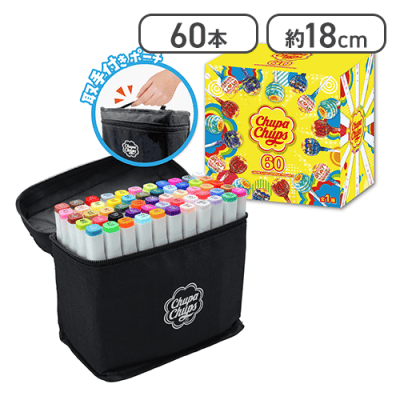 チュッパチャプス 60カラーイラストマーカーペン Vol.2