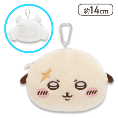 【ラッコ】ちいかわぬいぐるみパスケースポーチ2