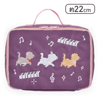 【おしゃれキャット】ディズニーキャラクター プラチナムザッカ刺繍バニティポーチ