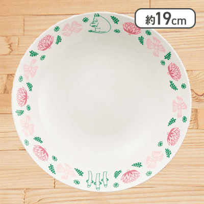 【ムーミン＆ニョロニョロ】ムーミン パスタ皿