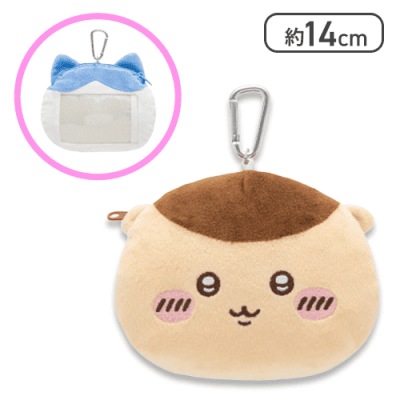 【くりまんじゅう】ちいかわぬいぐるみパスケースポーチ