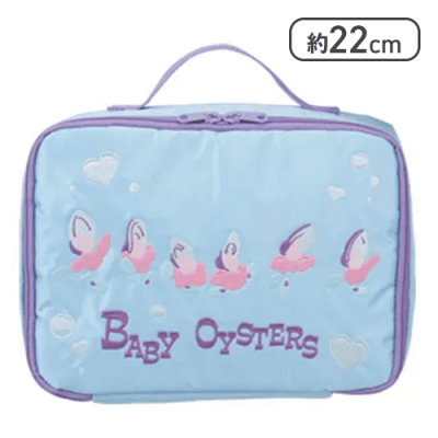 【ヤングオイスター】ディズニーキャラクター プラチナムザッカ刺繍バニティポーチ