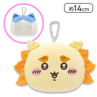 【シーサー】ちいかわぬいぐるみパスケースポーチ