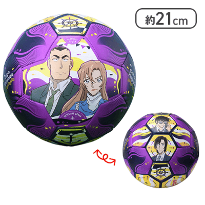 【パープル×ネイビー】名探偵コナン プラチナムザッカサッカーボール2026
