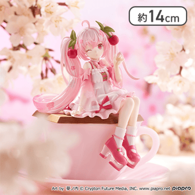 初音ミク ぬーどるストッパーフィギュアー桜ミク2025ウィンクー