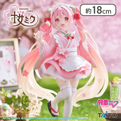 桜ミク Coreful フィギュア 〜描き下ろし和風喫茶ver.〜