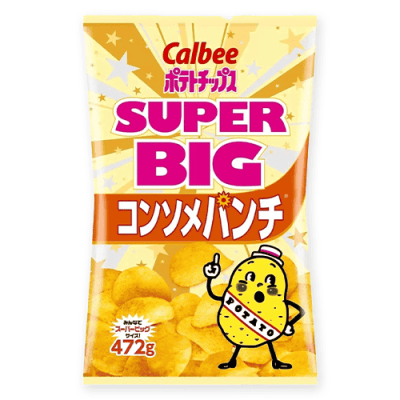 【コンソメ】スーパービッグパックポテトチップス※賞味期限:2026/09/30