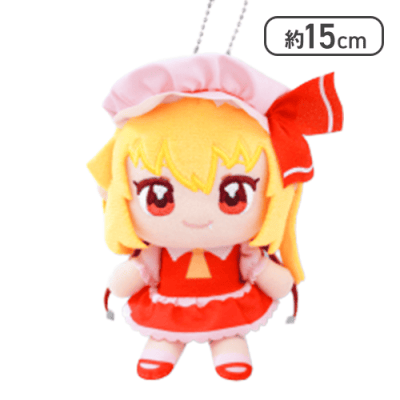 【フランドール・スカーレット】東方Project ぬいぷりけおすわり1