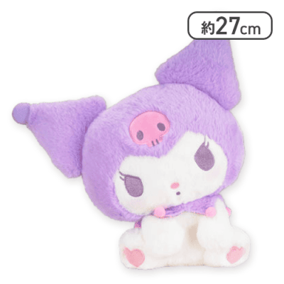 【クロミ】サンリオキャラクターズ ふんわりおすわりドールBIGタイプ1