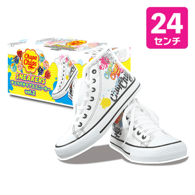 【ホワイト(24cm)】チュッパチャプス スニーカー vol.2