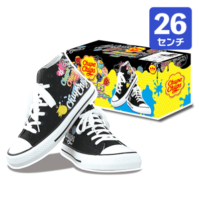 【ブラック(26cm)】チュッパチャプス スニーカー vol.2
