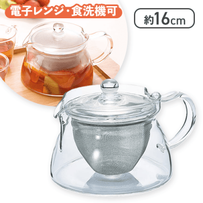 ハリオ 茶茶急須 角450ml