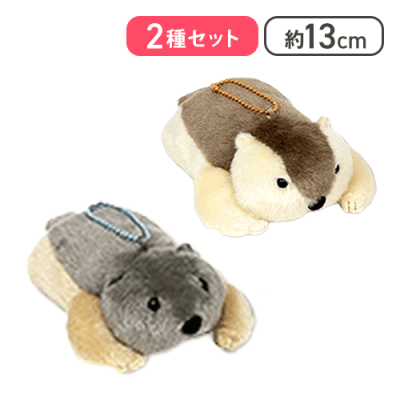 【まもち＆ブク】Dr.マーモットまもちおもプクのぺたーん&マモ相撲S