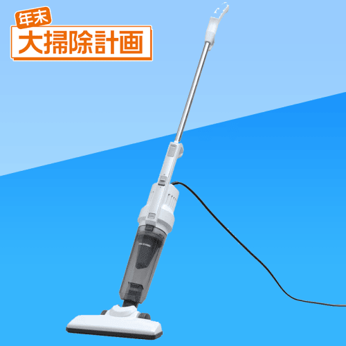 【数量限定】アイリスオーヤマ軽量掃除機 2WAYサイクロンスティック クリーナー