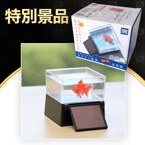 【数量限定】ひかりとみずのカラクリ金魚 出目金