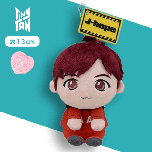 【j-hope】TinyTAN & y♡u [MP]ぬいぐるみ“RM＆Jin＆SUGA＆j-hope”