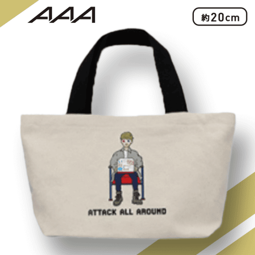【C：與真司郎】AAA（トリプル・エー） AAA THEATER ミニトート