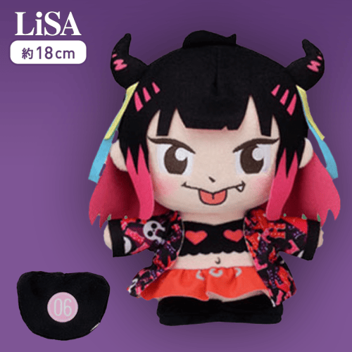 LiTTLE DEViL PARADE】LiSA moipon [MP]ぬいぐるみ-メガスピーカー