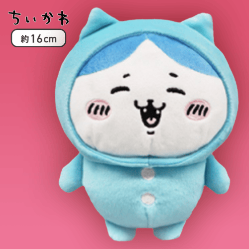 【B:ハチワレ】ちいかわ おそろいパジャマぬいぐるみ
