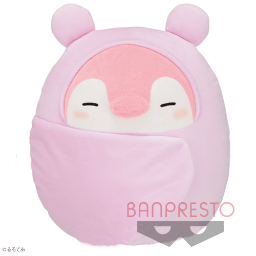 【B:コウペンちゃん（ピンク）】コウペンちゃん でっかいぬいぐるみ〜くるまれる日もあるなぁ〜