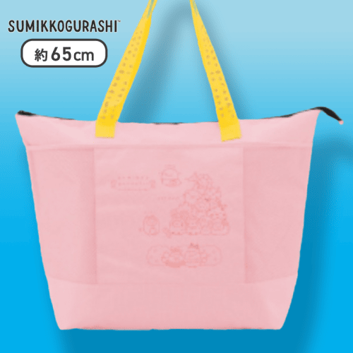 【ピンク】すみっコぐらし みにっコとあそぼ どでかトートバッグ