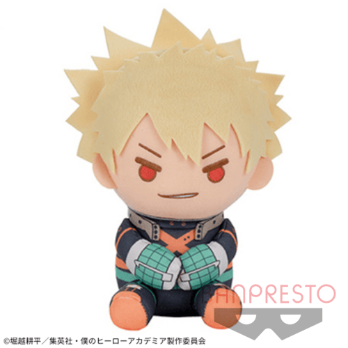 【B:爆豪勝己】僕のヒーローアカデミア でっかいぽふっとぬいぐるみ〜緑谷出久・爆豪勝己〜