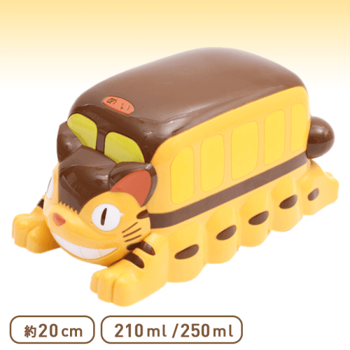 【新品】トトロ　ネコバス　どんどこおどり　【動作確認済】 ネコバス】となりのトトロ ネコバス型＆おうち型ランチボックス