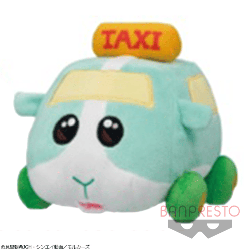 【C:タクシーモルカー】PUI PUI モルカー お目々うるっとぬいぐるみ〜ポテト・DJモルカー・タクシーモルカー〜