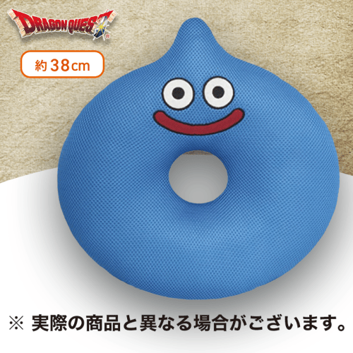 【スライム】ドラゴンクエスト　AM　メッシュタイプ円座クッション　スライム＆メタルスライム