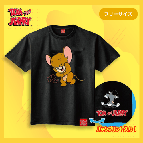 【BLACK】トムとジェリー Tシャツ(BOX付) Ver.3