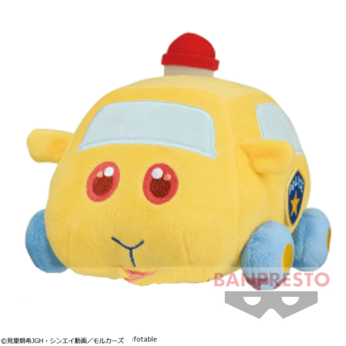 【パトモルカー】PUI PUI モルカー お目々うるっとぬいぐるみ〜チョコ・覆面シロモ・パトモルカー〜