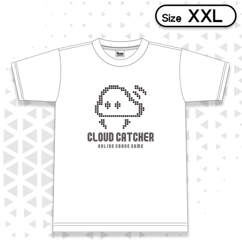 【ホワイト/XXL】Pixel-Tshirt