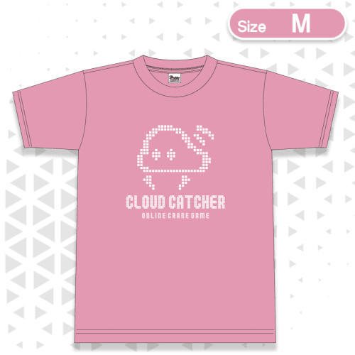 【ピンク/M】Pixel-Tshirt