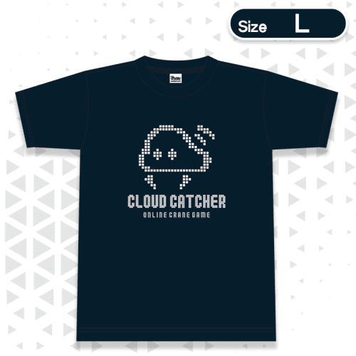 【ネイビー/L】Pixel-Tshirt