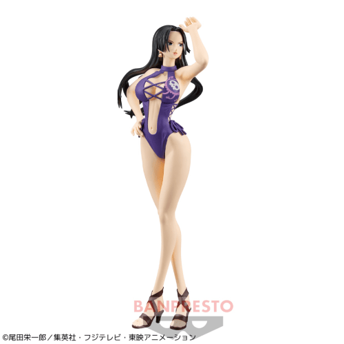 【パープル】ワンピース GRANDLINE GIRLS ON VACATION-BOA.HANCOCK-