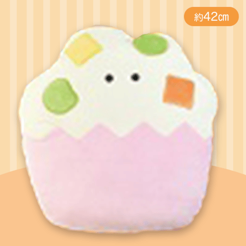 【ぽてとさらだ】つぶらな瞳のお惣菜　もちふわ　おっきめぬいぐるみ