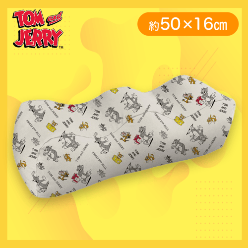 【LIGHT GRAY】トム＆ジェリー足枕