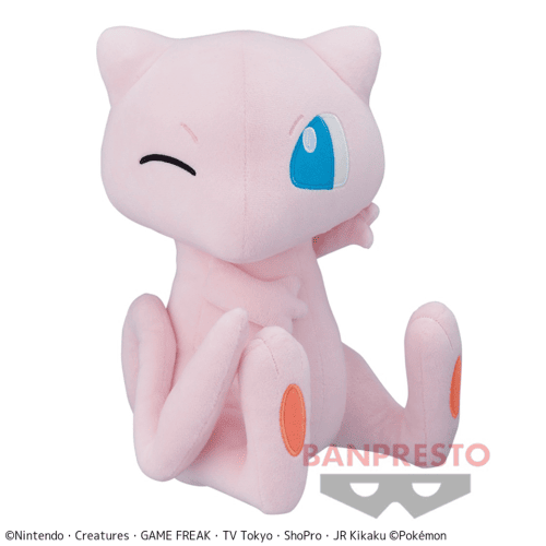 【ミュウ】ポケットモンスター しっぽみてみて！ でっかいぬいぐるみ〜ミュウ・ルカリオ〜