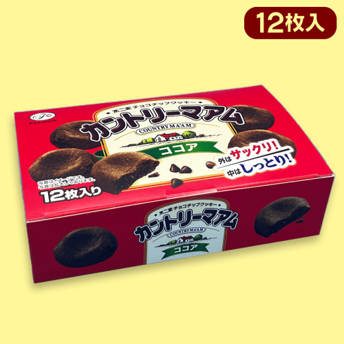 【ココア】カントリーマアム 大人買いBOX※賞味期限:2023/2