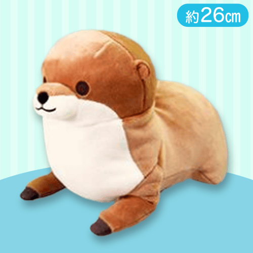 【ブラウン】くったりカワウソもちふわ
