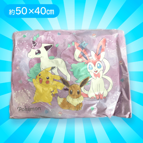 【パープル（5匹）】ポケモンスクエアクッション3