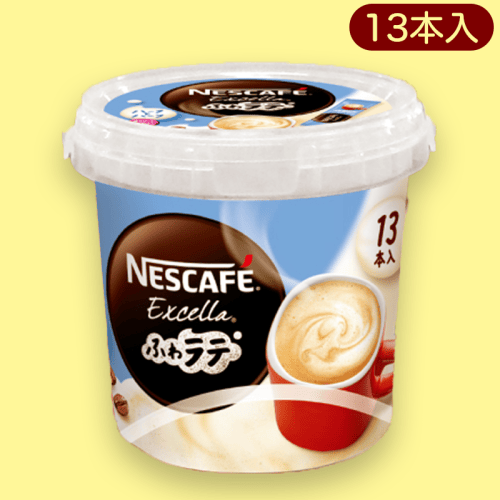 【ハーフ＆ハーフ】ネスカフェエクセラふわラテミニバケツ※賞味期限:2023/7