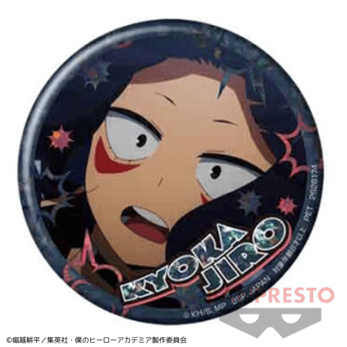 【耳郎響香】僕のヒーローアカデミア ホログラム缶バッジ