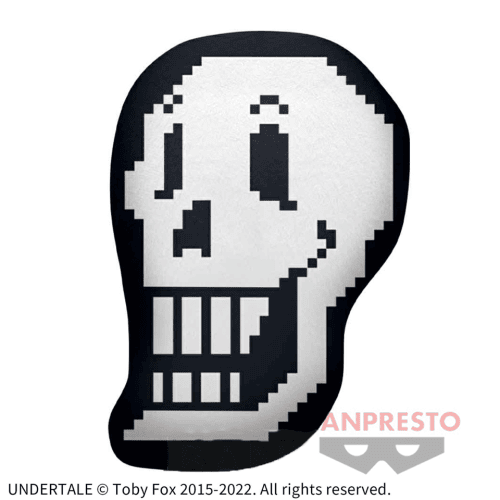 【パピルス】UNDERTALE ふわむにでっかいフェイスクッション〜サンズ＆パピルス〜