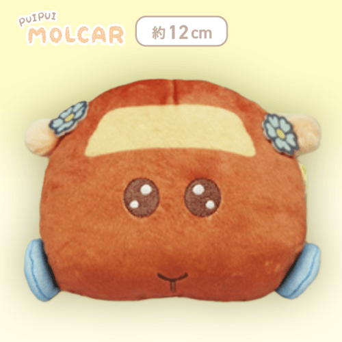 【チョコ】PUI PUI モルカー -DesignProduced by Sanrio- PUI PUIフェイスポーチ