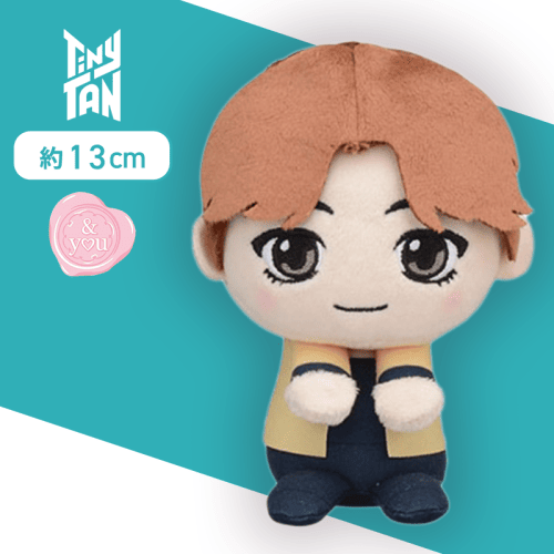 【V】TinyTAN ＆ you モアプラスぬいぐるみ〜Butter〜“Jimin＆V＆Jung Kook”