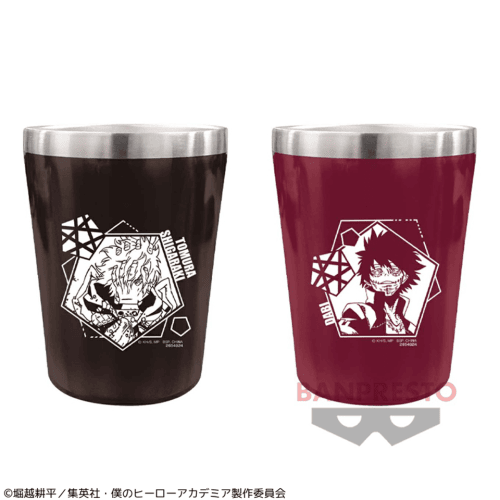 【死柄木&荼毘】僕のヒーローアカデミア ステンレスタンブラーセット −ヴィラン−